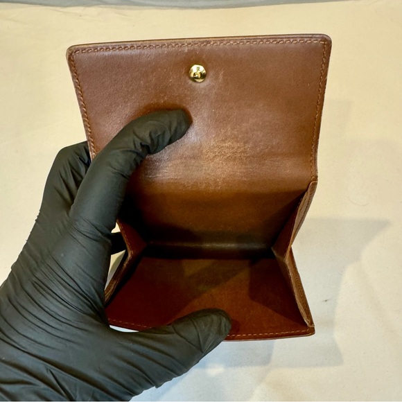 Authentic Louis Vuitton Vernis Elise Wallet in Bronze - Picture 7 of 12